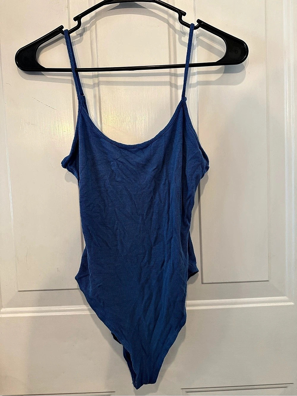 Forever 21 Blue One-Piece Bodysuit Size Medium